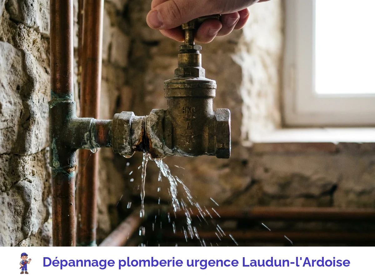Dépannage plomberie urgence à Laudun-l'Ardoise