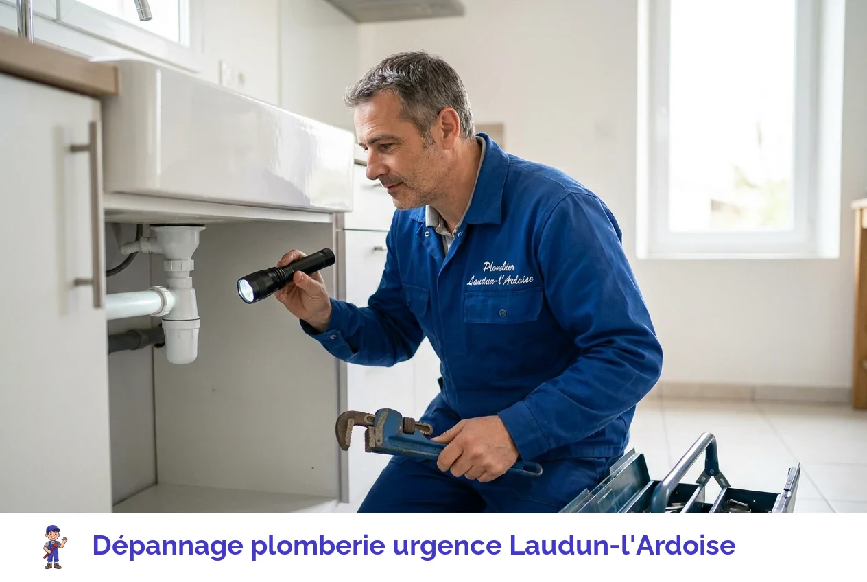 Dépannage plomberie urgence à Laudun-l'Ardoise