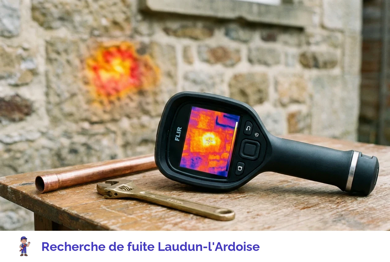 Recherche de fuite à Laudun-l'Ardoise