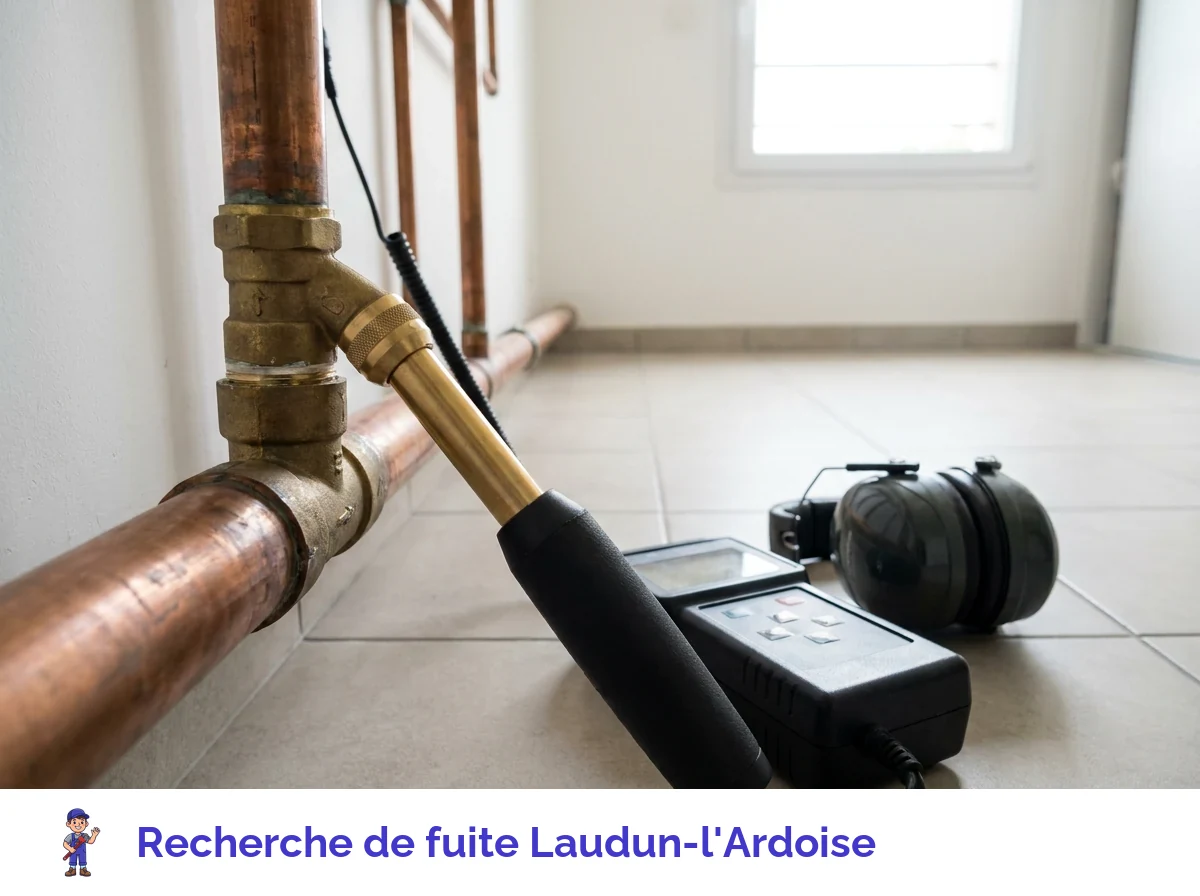 Recherche de fuite à Laudun-l'Ardoise