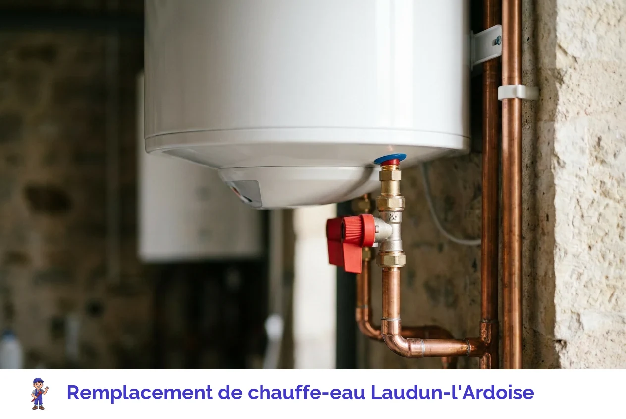 Remplacement de chauffe-eau à Laudun-l'Ardoise