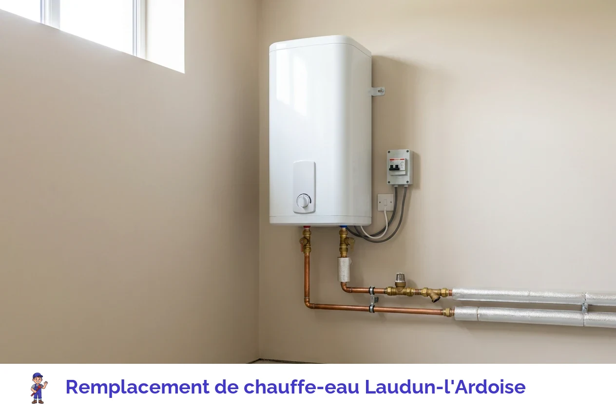 Remplacement de chauffe-eau à Laudun-l'Ardoise