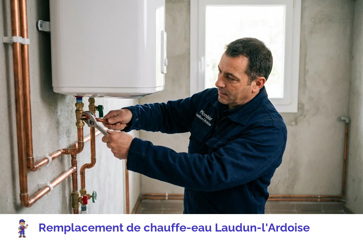 Remplacement de chauffe-eau à Laudun-l'Ardoise