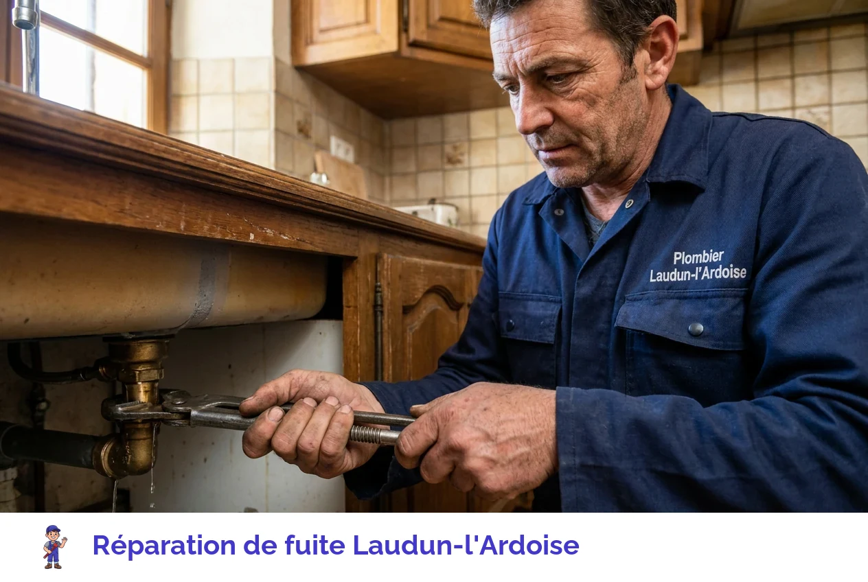 Réparation de fuite à Laudun-l'Ardoise
